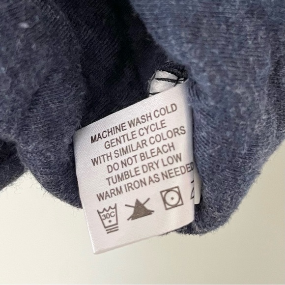 Orvis‎ Women’s Quilted Crewneck Long Sleeve Sweater in Blue Size Medium - Picture 8 of 9